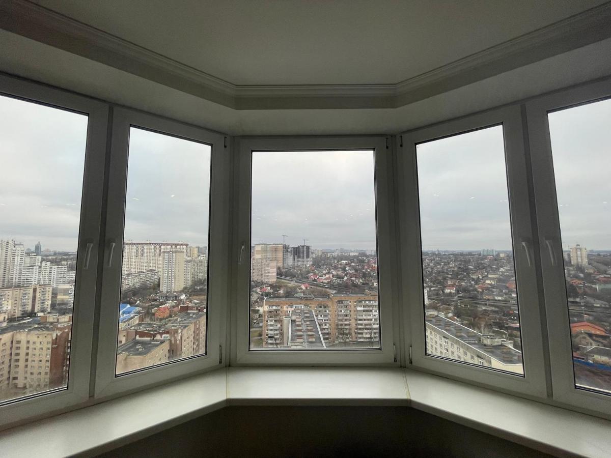 View Apartments, 22 Floor With 2 Rooms Kyjev Exteriér fotografie